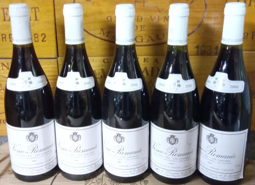 VOSNÉ-ROMANEE - PREMIER CRU - LES CHAUMES - 2000, Verzamelen, Wijnen, Ophalen, Frankrijk, Nieuw, Rode wijn