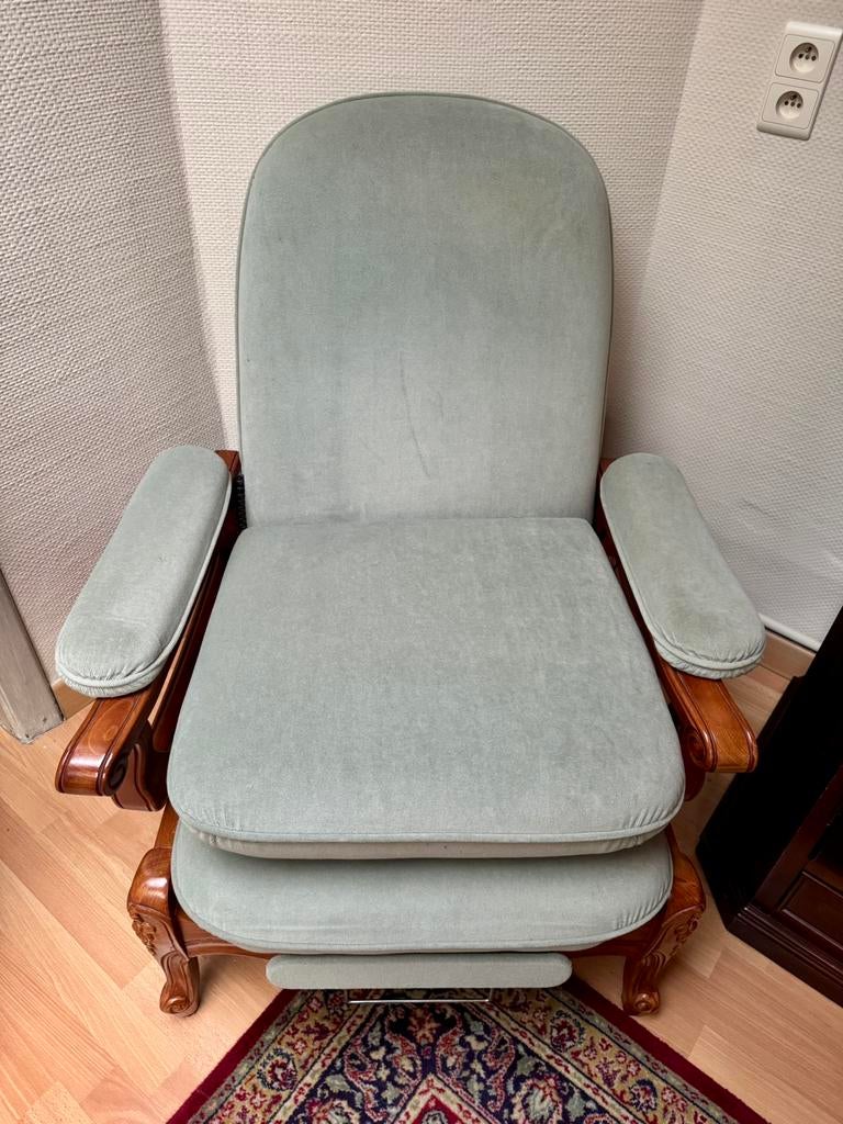 Elektrische Relaxfauteuil – EVERSTYL Elysée, Huis en Inrichting, Ophalen, Klassiek, Zo goed als nieuw, Stof