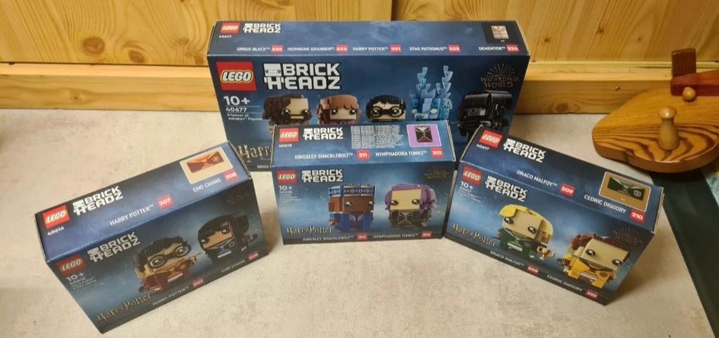 Lego brickheadz Harry Potter 40616, 40617, 40618 en 40677, Kinderen en Baby's, Speelgoed | Duplo en Lego, Nieuw, Lego, Complete set