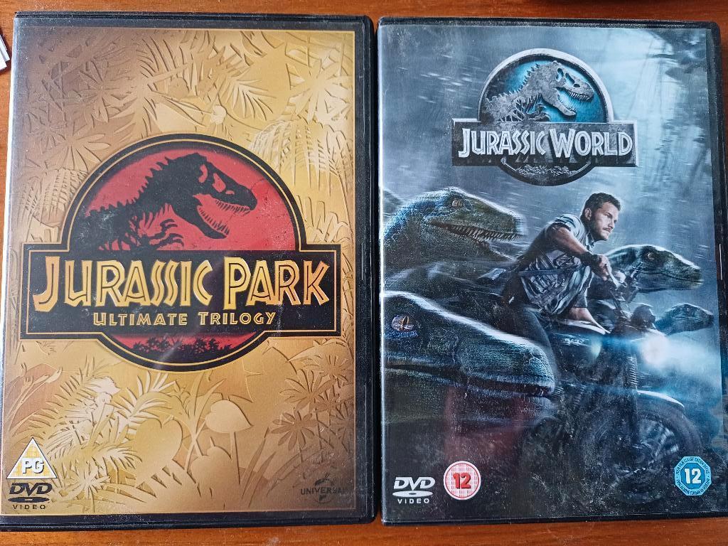 DVD Collectie 4x Jurassic Park, Boxset, Actie, Ophalen of Verzenden, Zo goed als nieuw