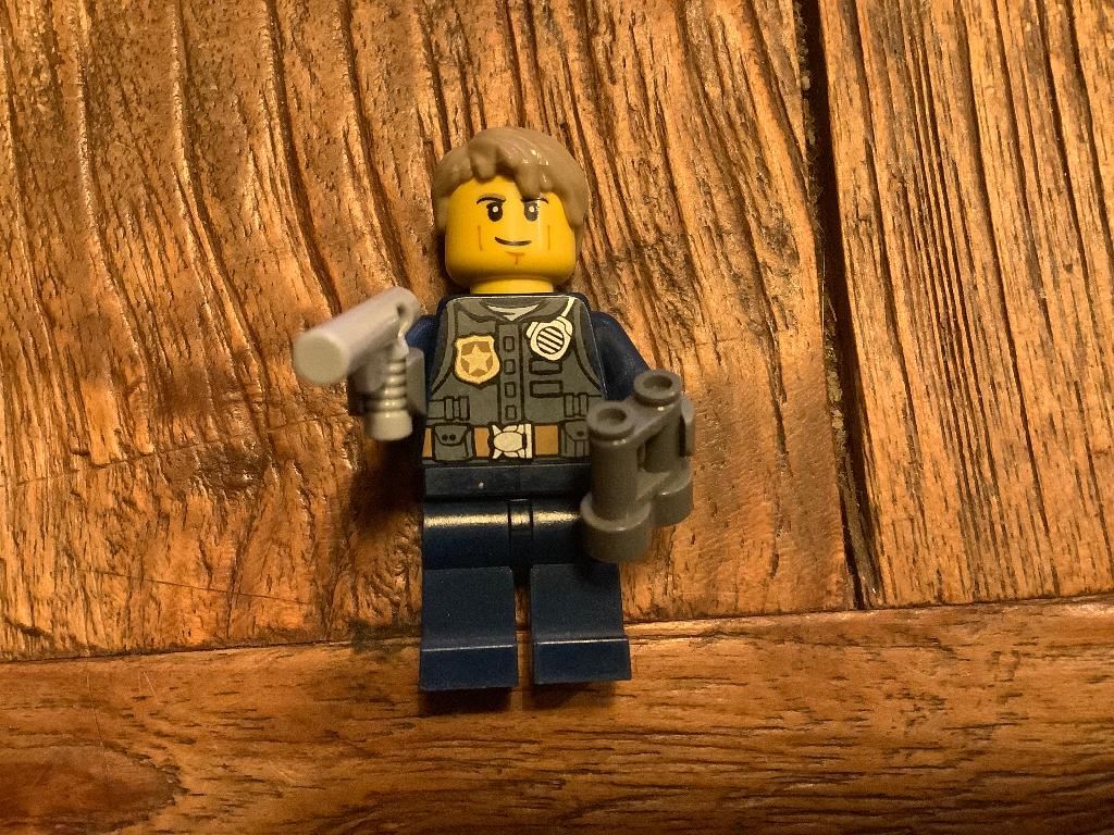 Lego figuur cty0780 Police - City Chase McCain / F4, Ophalen of Verzenden, Zo goed als nieuw, Losse stenen, Lego