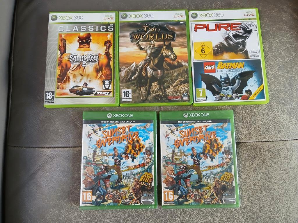 Jeux Xbox 360 et One divers titres (voir descriptif), Consoles de jeu & Jeux vidéo, Enlèvement ou Envoi, Comme neuf