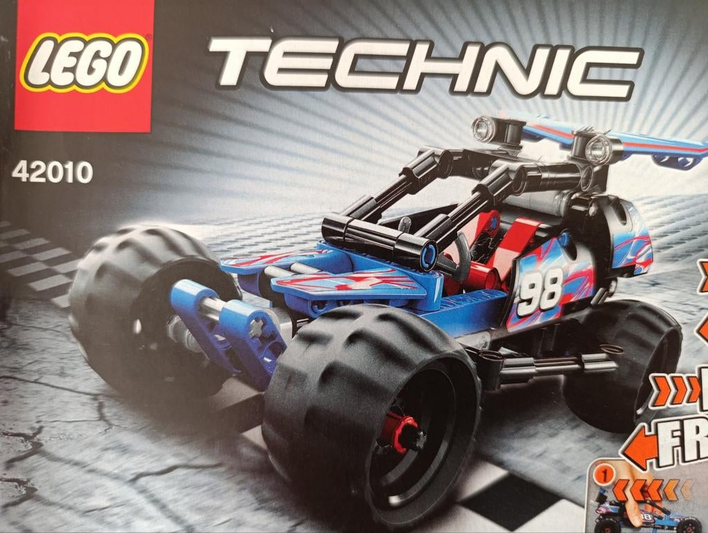 Lego technic 42010, Ophalen, Lego