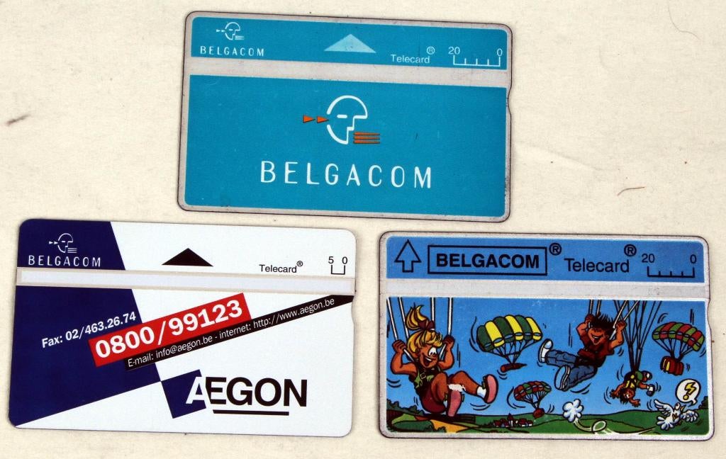 telefoonkarten:  Belgacom, Verzamelen, Ophalen of Verzenden