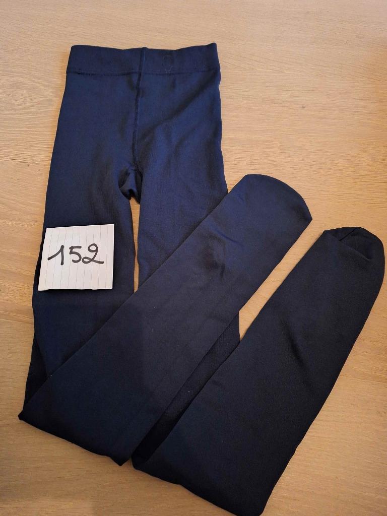 thermo broekkous donkerblauw mt 152, Ophalen of Verzenden, Gebruikt, Meisje, Sokken