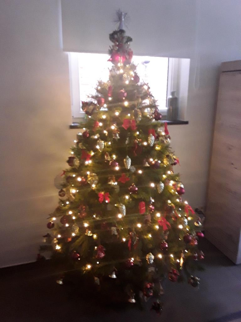 Kunststof kerstboom, Diversen, Ophalen, Zo goed als nieuw