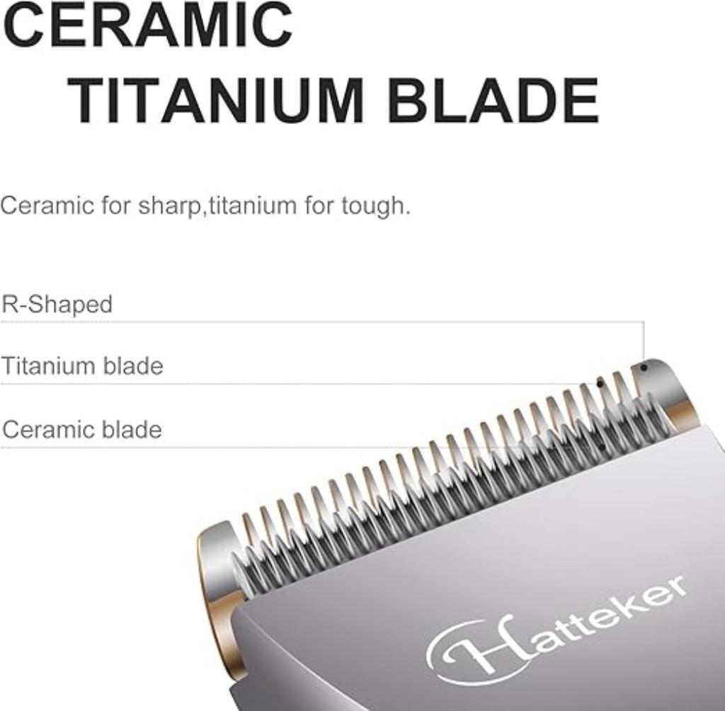 Tondeuse à cheveux professionnelle Hatteker LIVRAISON GRATUI, Envoi, Neuf, Tondeuse