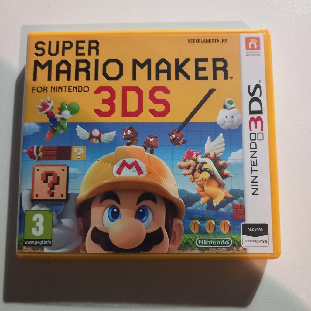Super Mario Maker Nintendo 2ds/3ds, Enlèvement ou Envoi, Comme neuf