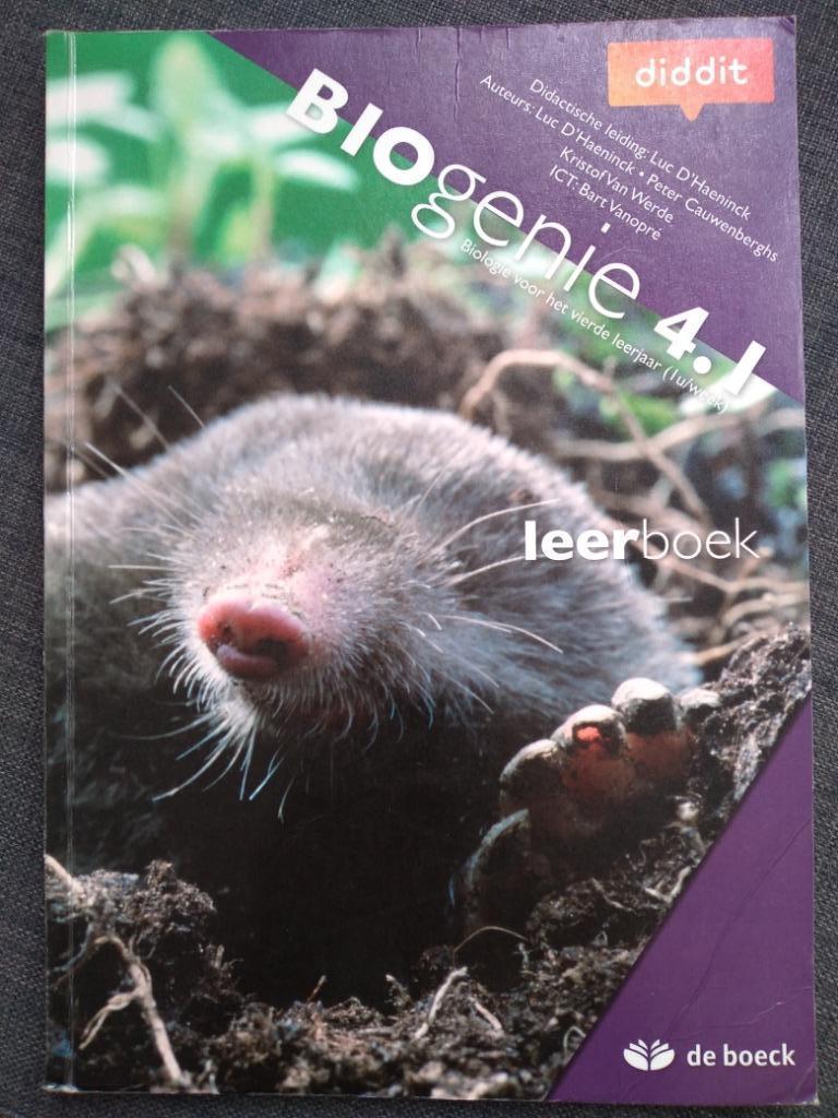 Biogenie 4.1 Biologie, Livres, Enlèvement ou Envoi, Biologie, Comme neuf, Secondaire