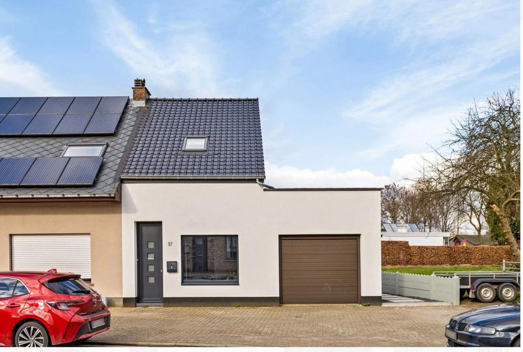 Instapklare, energiezuinige halfopen woning met tuin, Immo, 110 m², Province d'Anvers, 100 kWh/m²/an, 200 à 500 m²