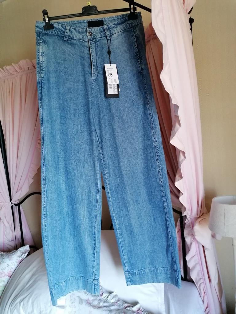 Nieuwe jeans spijkerbroek  38 c.ro hoge taille, Kleding | Dames, Ophalen of Verzenden