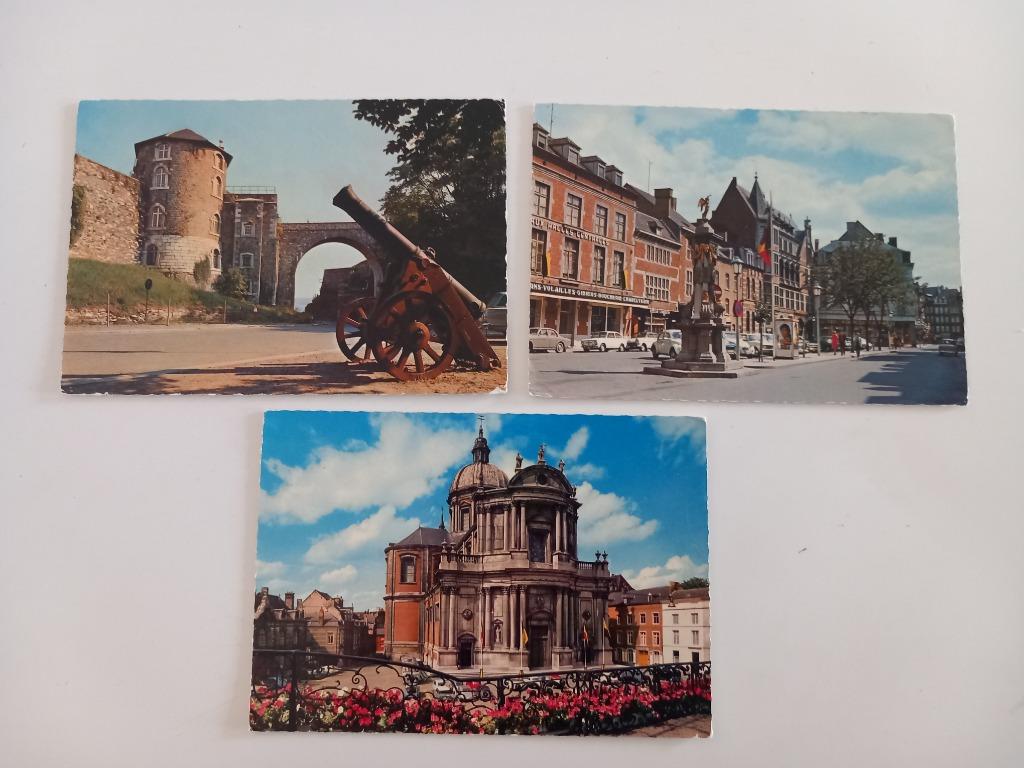 3 cartes postales Citadelle de Namur Belgique Cathédrale des, Enlèvement ou Envoi, Non affranchie, Namur