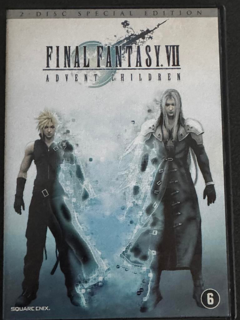 Final Fantasy VII “ Advent Children “ DVD 2 Discs, Enlèvement ou Envoi, Comme neuf