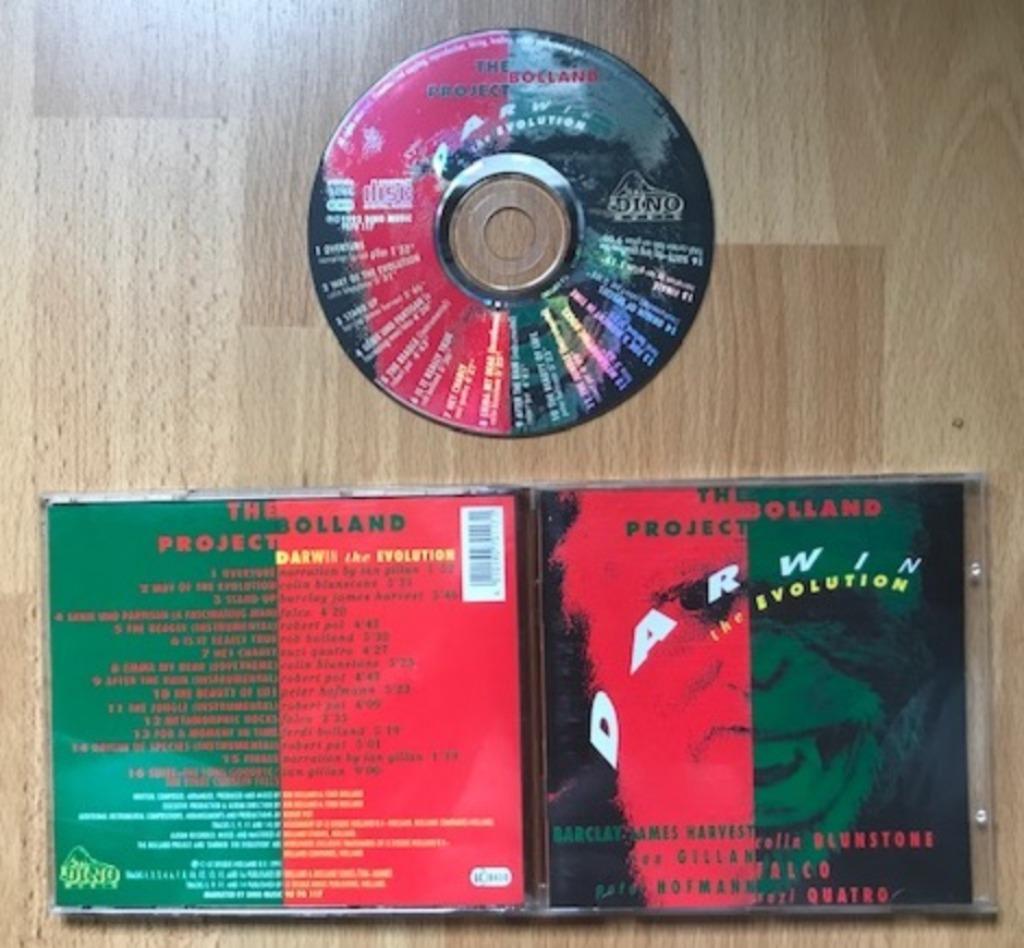 CD THE BOLLAND PROJECT - DARWIN THE EVOLUTION - IAN GILLAN, CD & DVD, CD | Pop, Comme neuf, Enlèvement ou Envoi