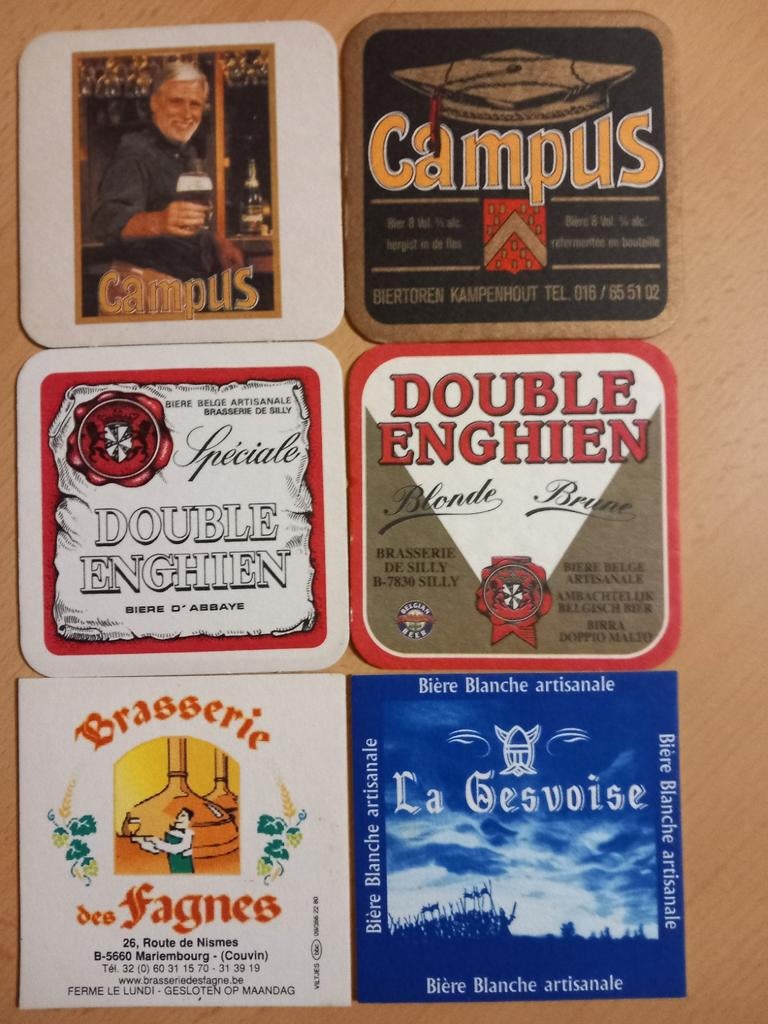 Bierviltjes Varia (460), Ophalen of Verzenden, Zo goed als nieuw