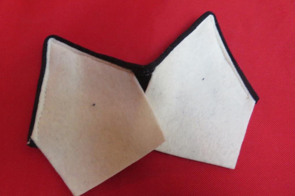 Paire de cols Régiment des Lanciers, Collections, Objets militaires | Général, Enlèvement ou Envoi, Armée de terre, Emblème ou Badge
