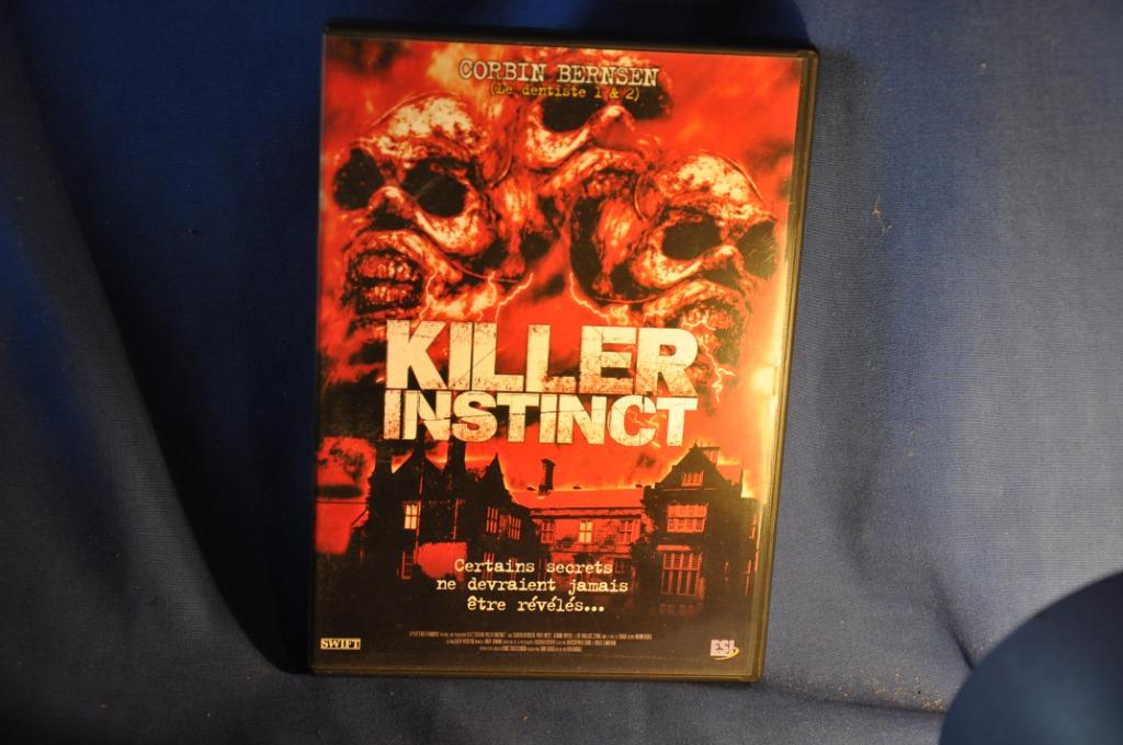 dvd killer instinct (2x0011), Vanaf 16 jaar, Ophalen of Verzenden, Gebruikt, Actiethriller