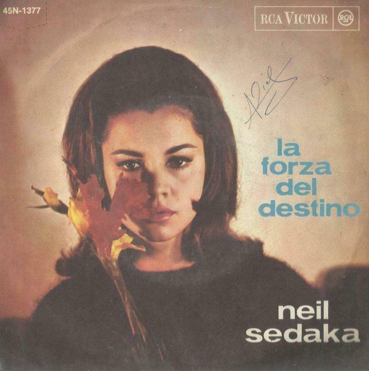 Neil Sedaka – La forza del destino - Single – 45 rpm, Ophalen of Verzenden, Gebruikt