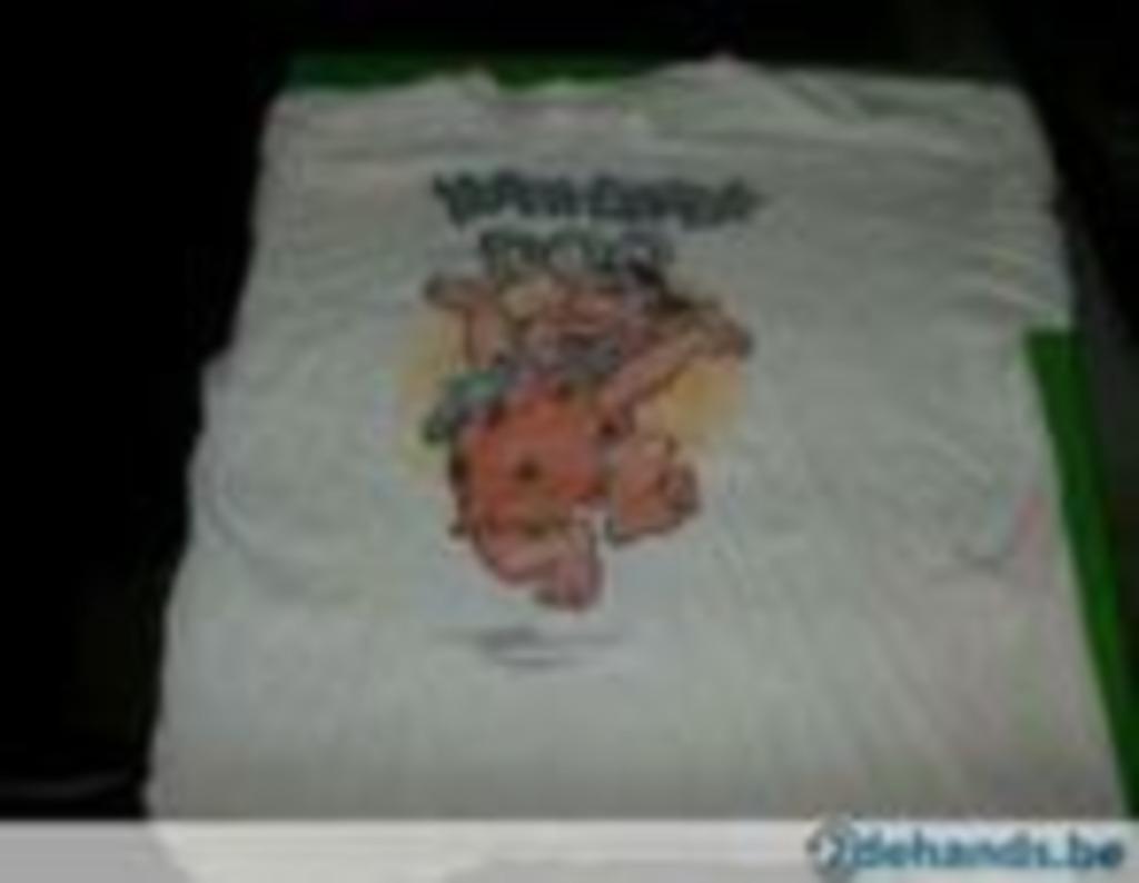 t-shirt The Flintstones medium, Ophalen of Verzenden, Gedragen, Maat 48/50 (M), Wit