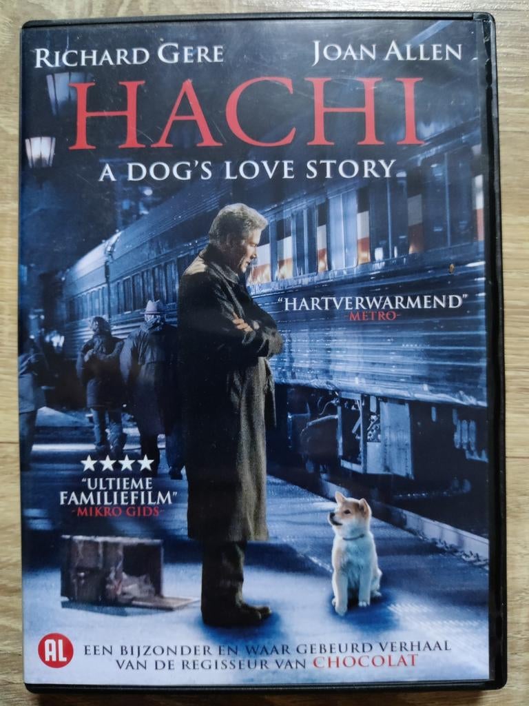 Hachi (2009) (Richard Gere) DVD, Cd's en Dvd's, Ophalen of Verzenden, Zo goed als nieuw