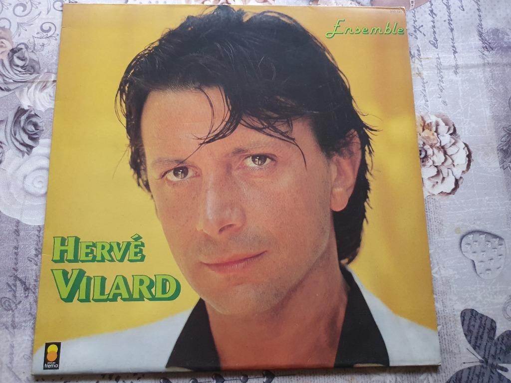 Disque vinyl 33 tours Hervé Vilard ensemble, Cd's en Dvd's, Ophalen of Verzenden, Zo goed als nieuw