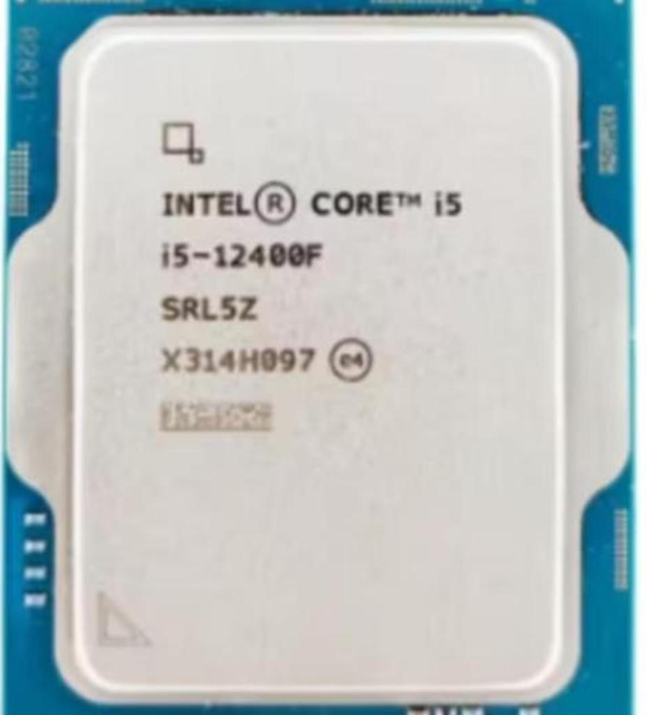 Intel Core i5 12400F 2.5GHz CPU met Socket LGA 1700, Informatique & Logiciels, Processeurs, Enlèvement ou Envoi, Utilisé