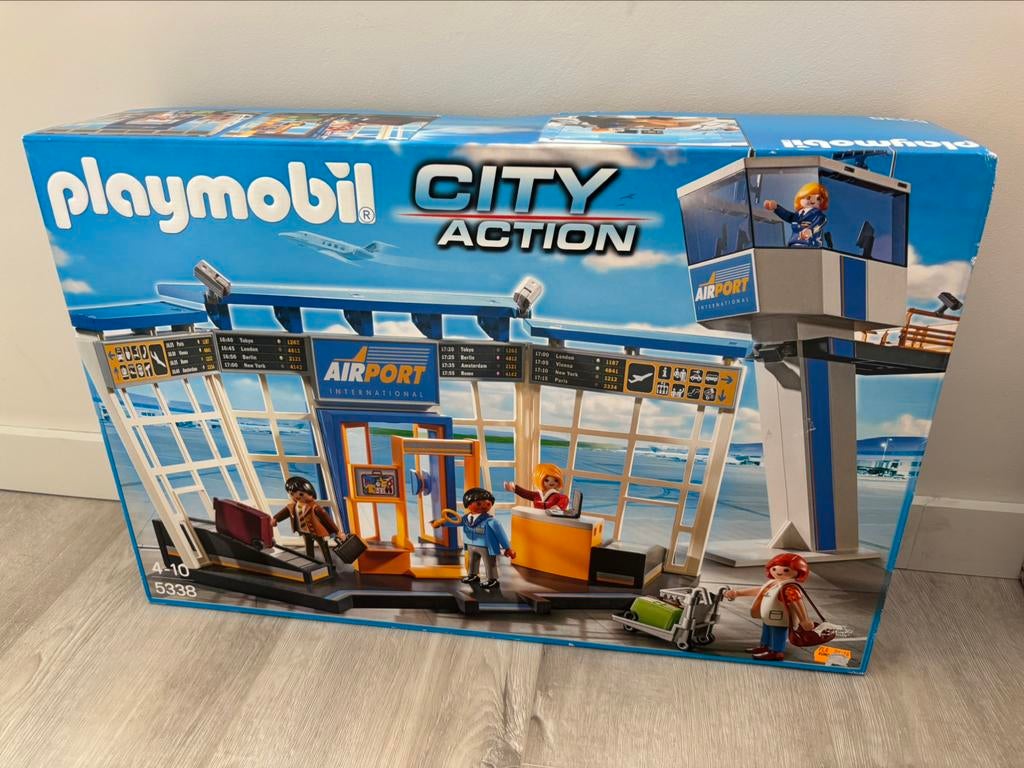Playmobil 5338 Aéroport avec tour de contrôle (new), Enfants & Bébés, Jouets | Playmobil, Neuf, Enlèvement ou Envoi