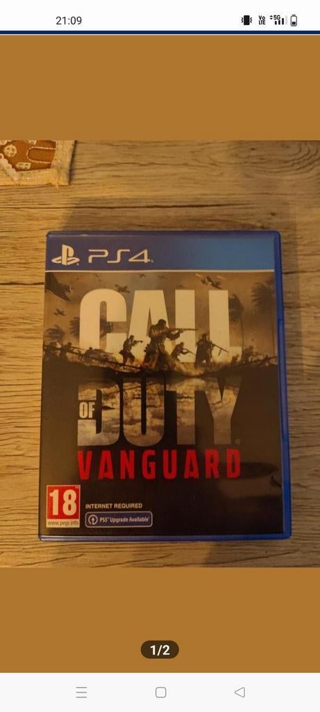 Call of duty Vanguard ps4, Ophalen