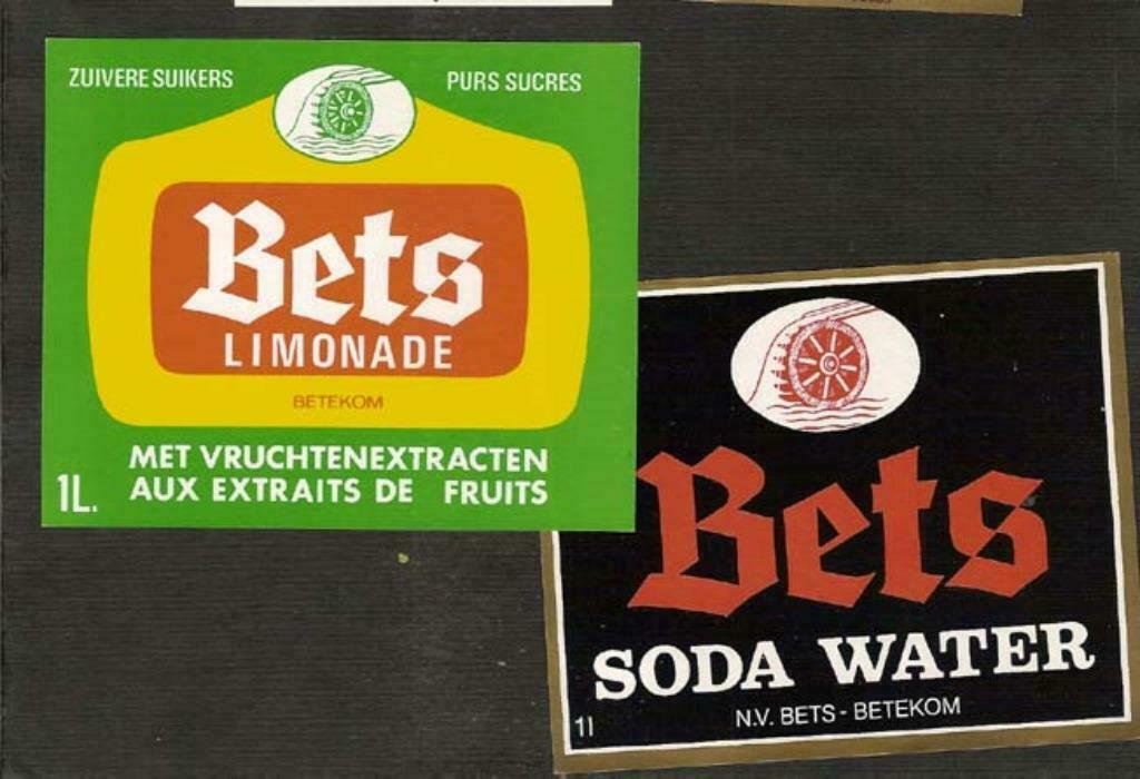 OUDE ETIKETTEN BROUWERIJ BETS UIT BETEKOM, Verzamelen, Biermerken, Verzenden, Nieuw, Overige typen, Overige merken