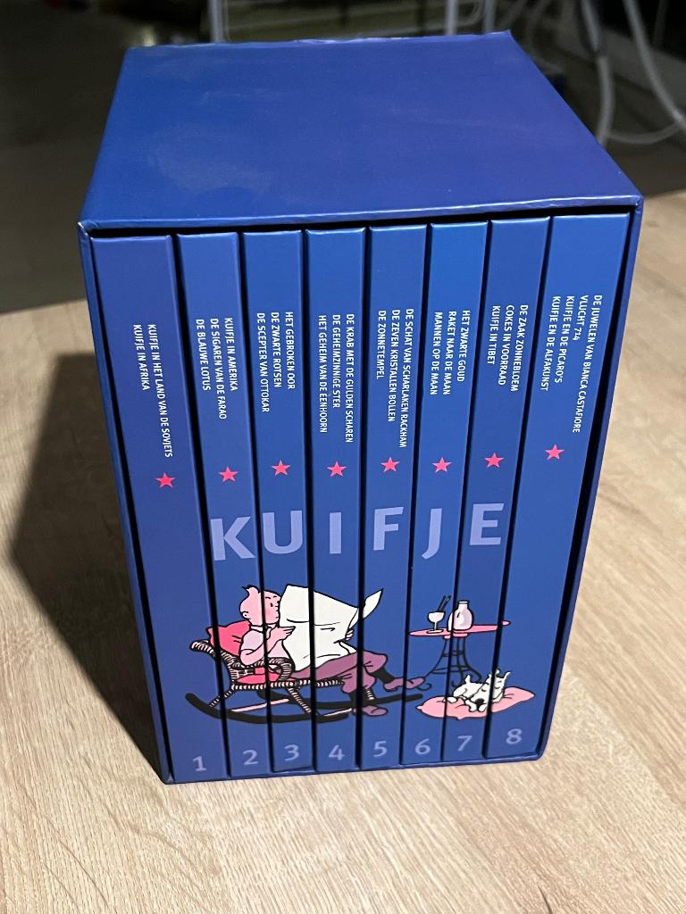 Kuifje box, Boeken, Stripverhalen, Ophalen of Verzenden, Zo goed als nieuw