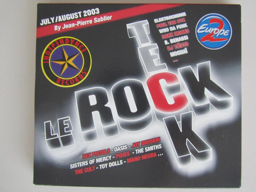 CD TECK LE ROCK (34 titres), Enlèvement ou Envoi, Comme neuf, Dance populaire