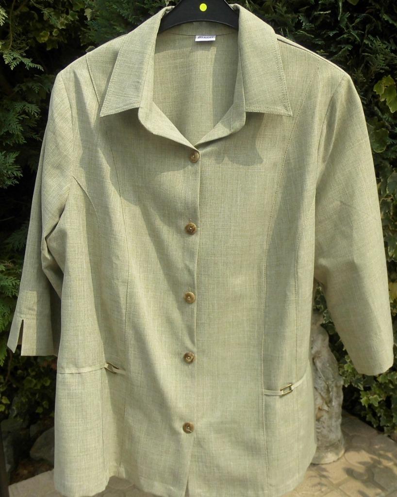 NIEUW Lichtjack „DAMART” maat 46/48, Beige, Maat 46/48 (XL) of groter, Nieuw, Ophalen of Verzenden