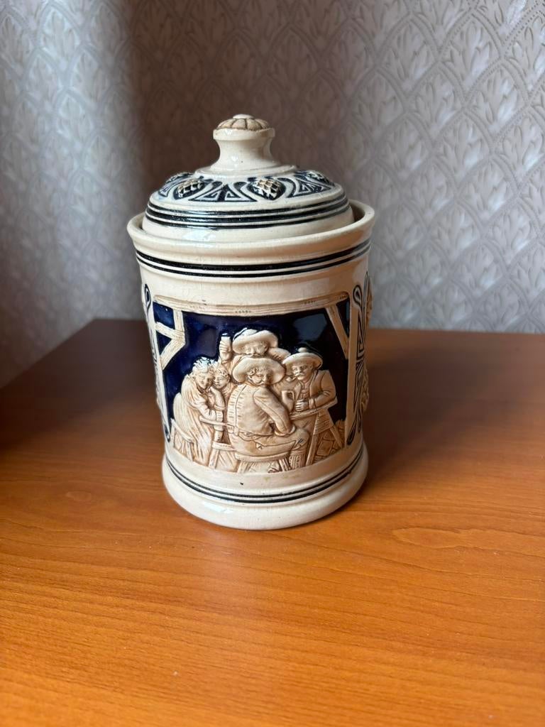Antieke duitse tabakspot, Antiek en Kunst, Ophalen