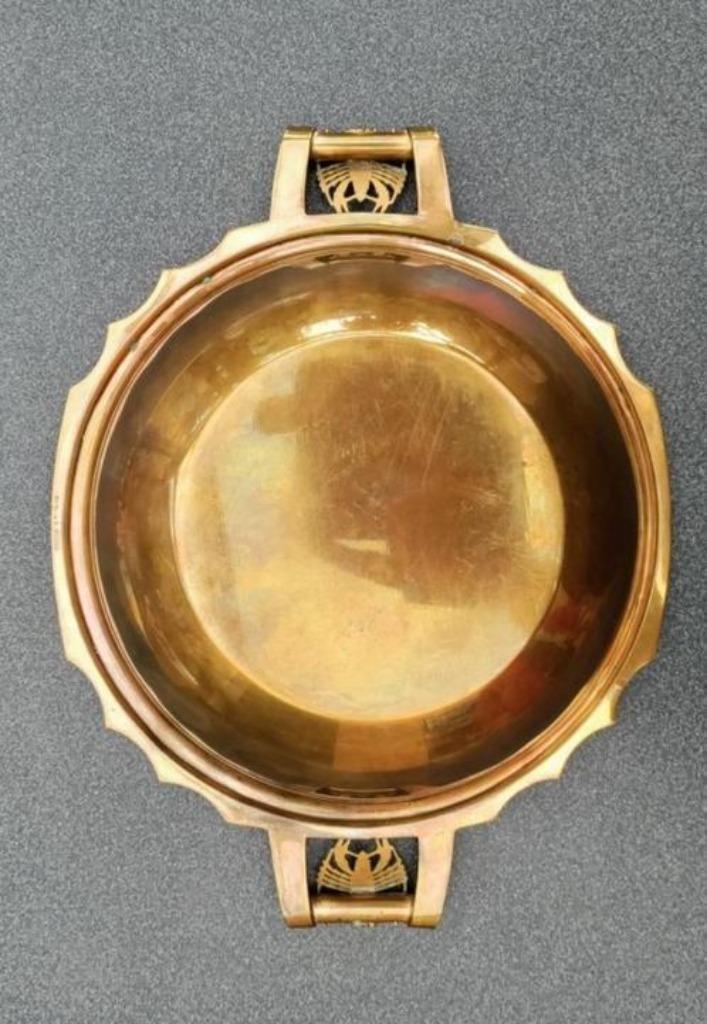 Plat métal argenté, plat à homard Wiskemann, Antiquités & Art, Enlèvement ou Envoi, Argent