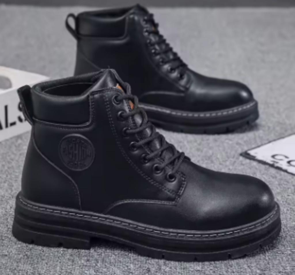 Chaussures pour hommes, bottes hautes tendance à lacets, Vêtements | Hommes, Chaussures, Enlèvement ou Envoi, Neuf, Noir, Chaussures de marche