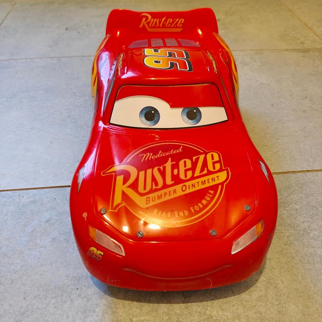 cars 3 auto op afstandbediening disney, Kinderen en Baby's, Ophalen, Zo goed als nieuw, Afstandsbediening