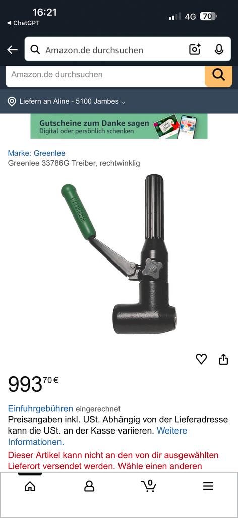 Outils pour le perçage métallique, punch, driver, Ophalen of Verzenden, Gebruikt