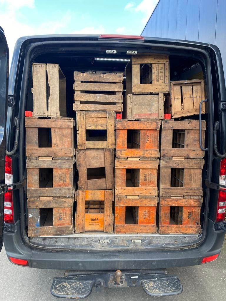 Wijnkisten, Auto-onderdelen, Ophalen