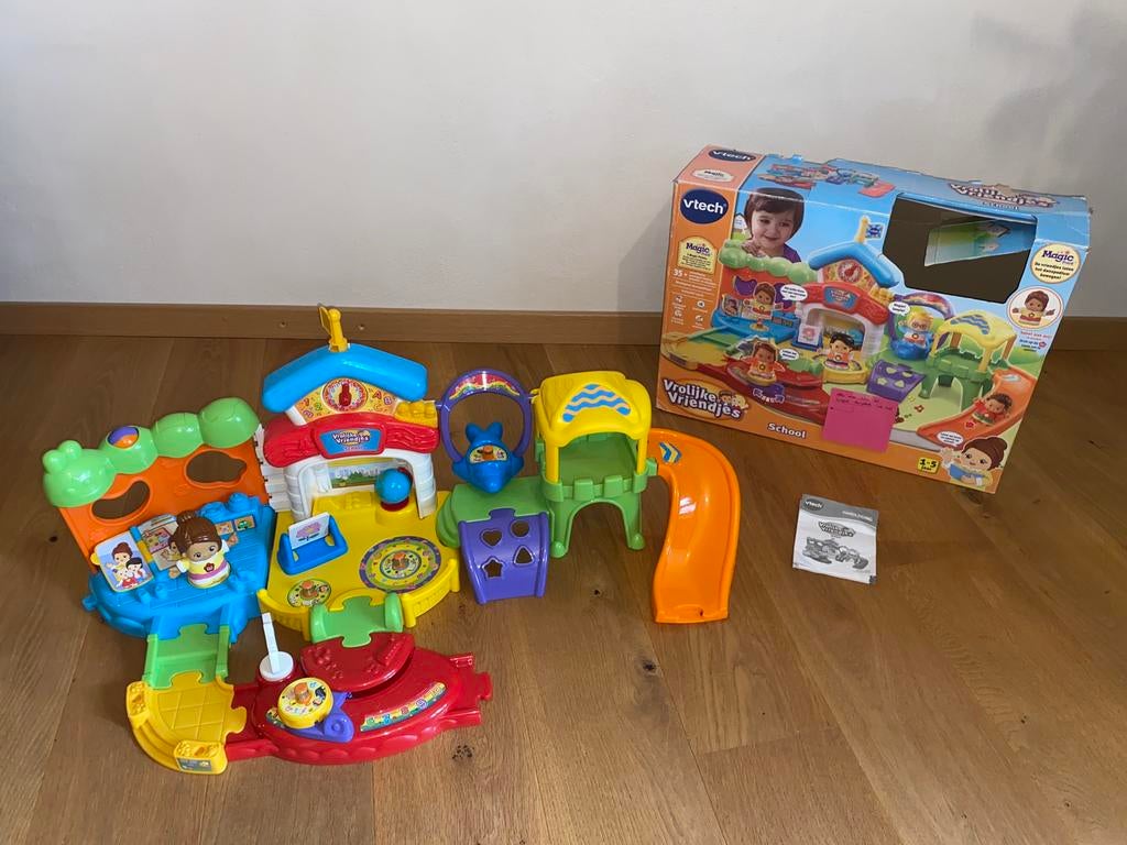 Vtech Vrolijke Vriendjes School, Ophalen, Gebruikt, 6 maanden tot 2 jaar