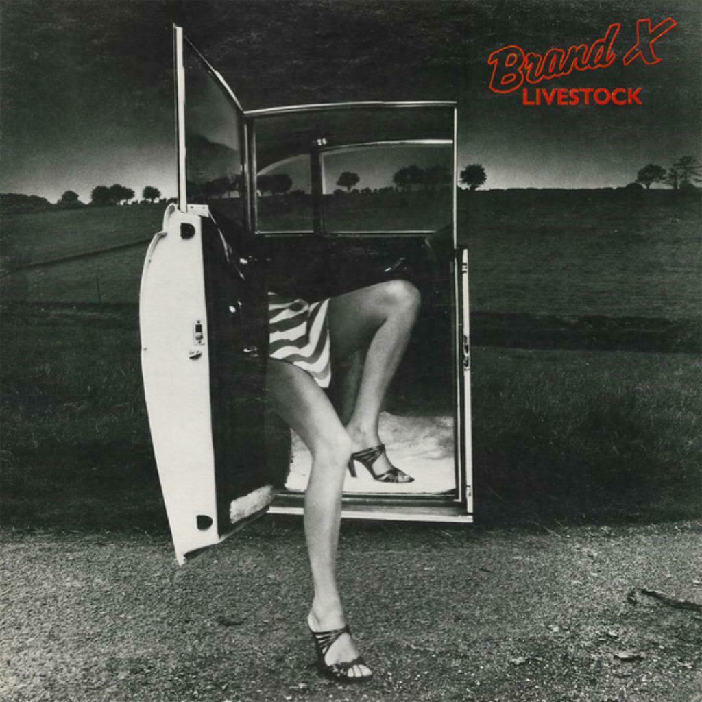 LP  Brand X  ‎– Livestock 1977, Enlèvement ou Envoi, Utilisé, 12 pouces, Pop rock