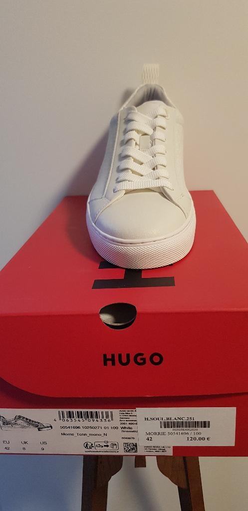 BASKETS  HUGO   T 42, Wit, Nieuw, Ophalen of Verzenden, Sneakers