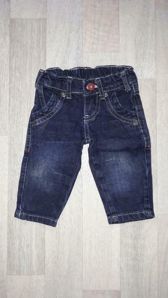 Jeans broek Stoer! maat 74, Gebruikt, Broekje, Ophalen of Verzenden, Jongetje