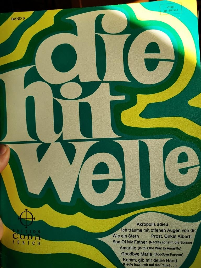 Tony Christie, Tony Marshall, 1971 Die hit Welle piano, stem, Zang, Les of Cursus, Ophalen of Verzenden, Zo goed als nieuw