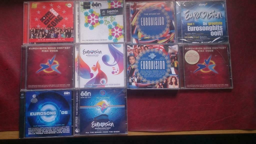 Eurovision cd's, Cd's en Dvd's, Cd's | Verzamelalbums, Ophalen of Verzenden