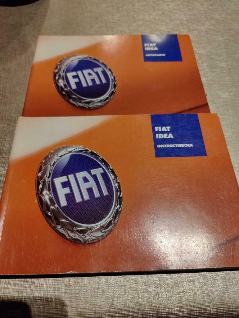FIAT IDEA Instructieboekje, Ophalen of Verzenden