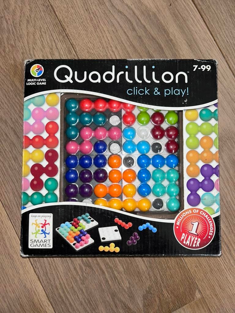 Smartgames quadrillion 7+, Ophalen of Verzenden, Gebruikt