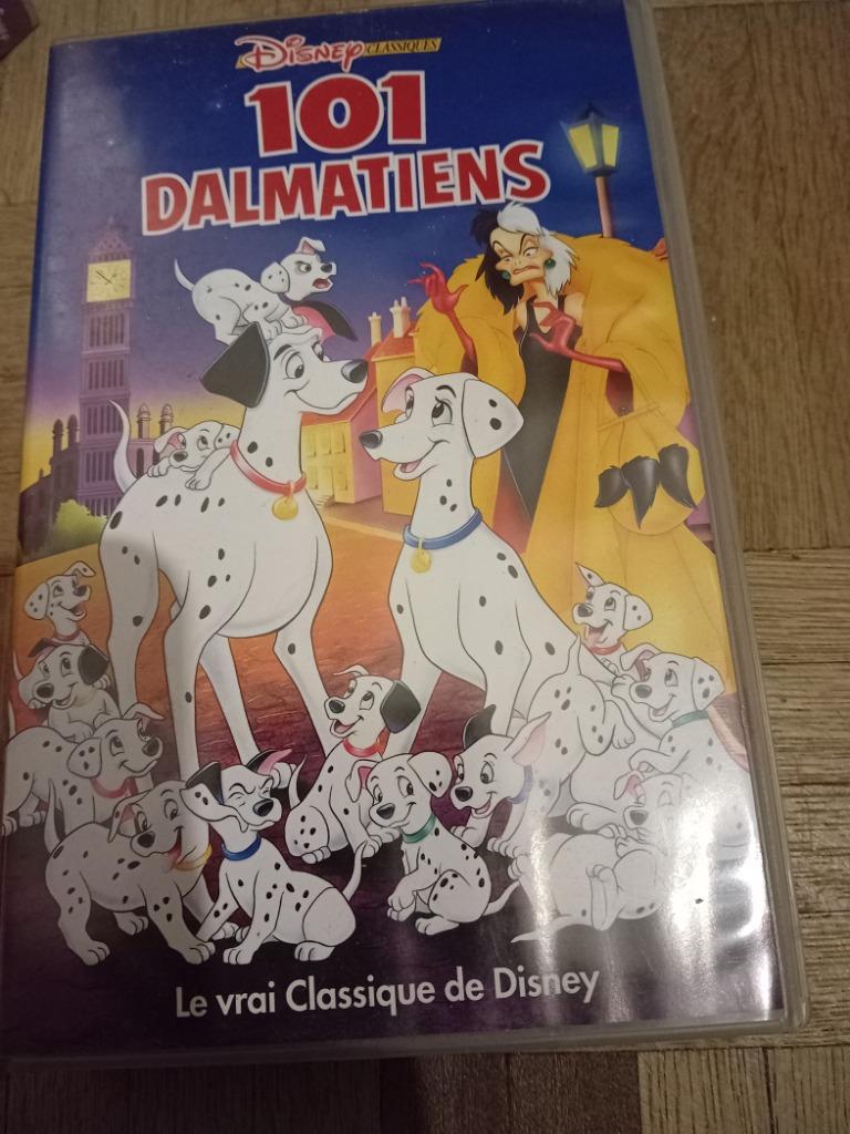 Cassette vhs les 101 dalmatiens, CD & DVD, Enlèvement ou Envoi