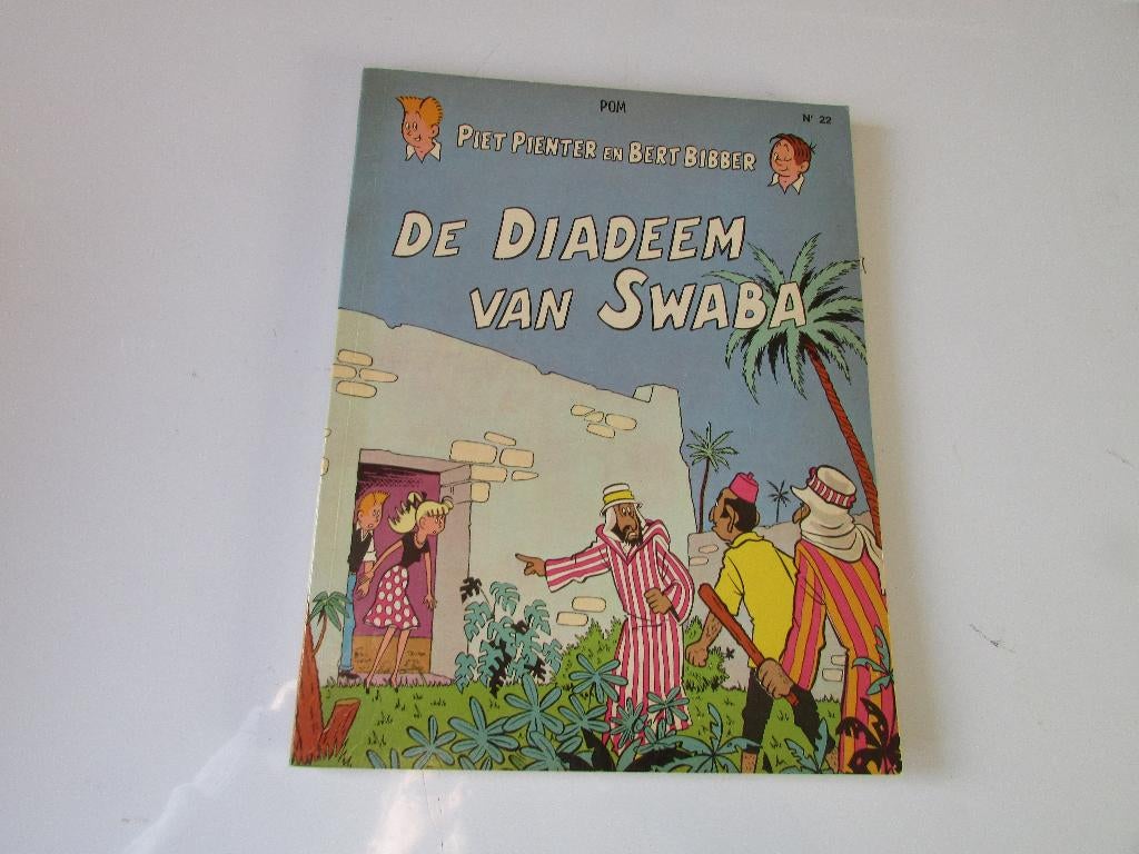PIET PIENTER en BERT BIBBER ; De Diadeem van Swaba, Boeken, Eén stripboek, Ophalen of Verzenden, Zo goed als nieuw, POM
