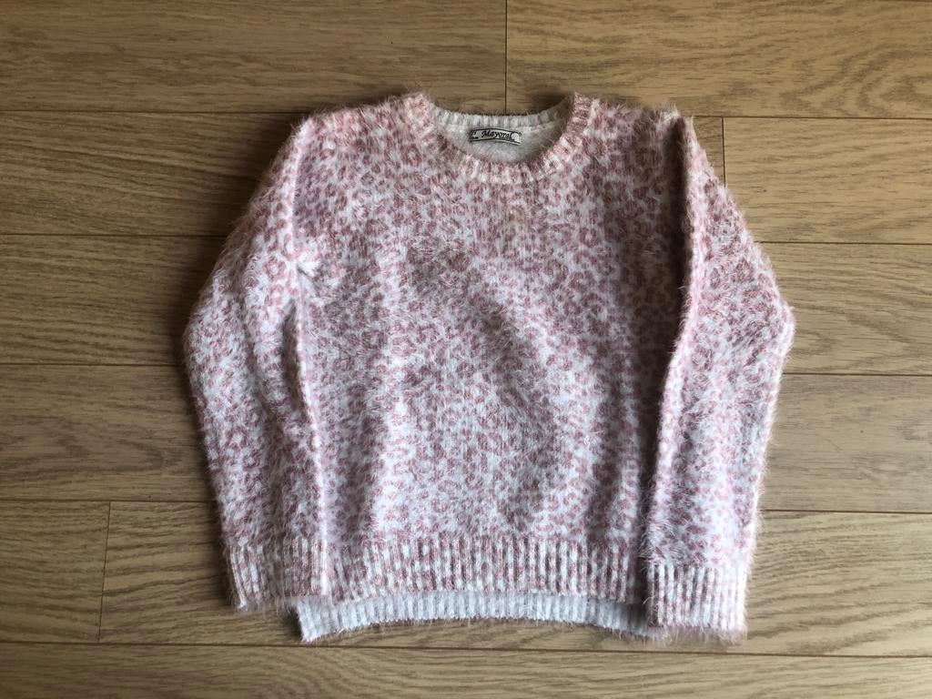 Wit/roze pull Mayoral, Gebruikt, Mayoral, Trui of Vest, Verzenden