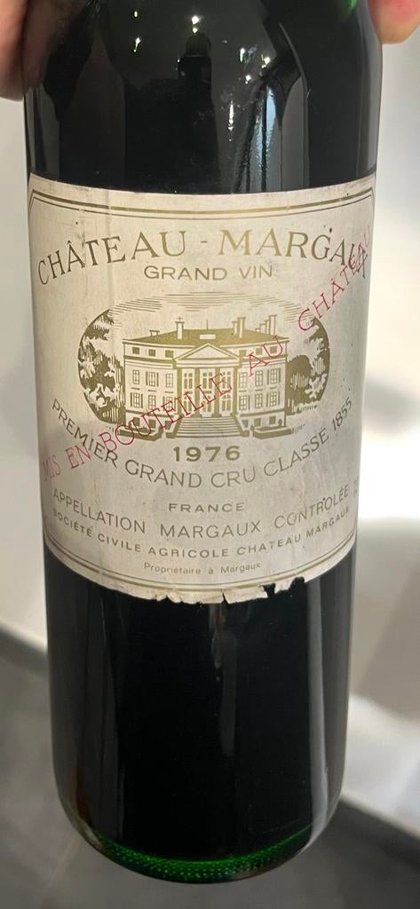 Chateau Margaux wijn uit 1976!!, Ophalen of Verzenden, Zo goed als nieuw